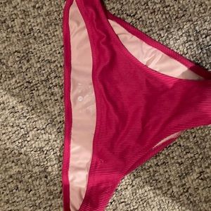 Hot pink bikini bottoms never worn